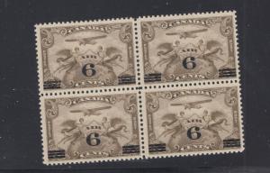 CANADA  # C3 VF-MNH BLOCK OF 4 CAT VALUE $120