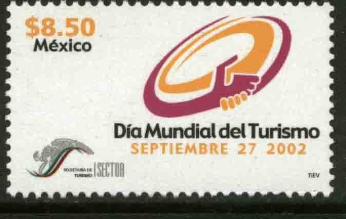 MEXICO 2293, WORLD TOURISM DAY. MINT, NH. VF.