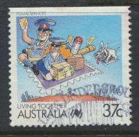 Australia SG 1121  SC# 1063  Used / FU  Imperf Top  Postal Services 