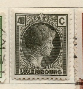 Luxemburg 1926-27 Early Issue Fine Mint Hinged 40c. NW-191810