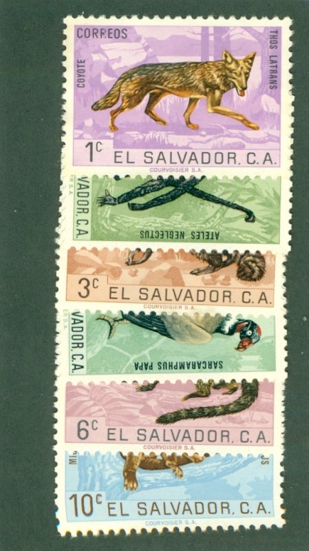 SALVADOR 738-43 MH CV $4.50 BIN $2.25