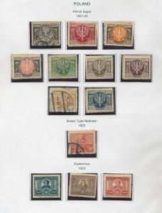 POLAND 1919/30s M&U Collection (Apprx 180 Items) Ref DD523