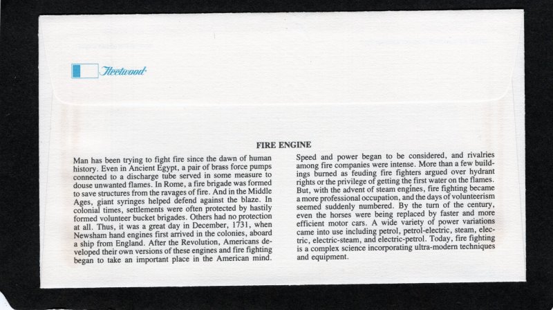 2264 Fire Engine, FDC coil pair Fleetwood