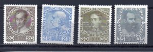Austria 117a-120 MH