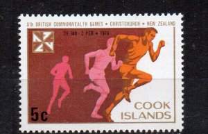 COOK ISLANDS - 1974 - 11th COMMONWEALTH GAMES - RUNNING -