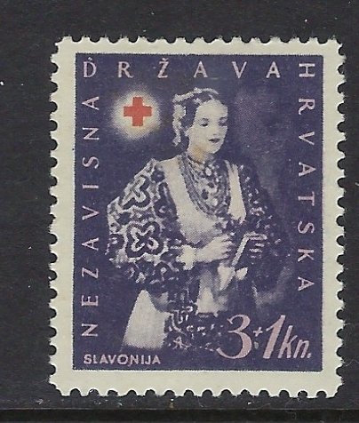 Croatia B21 MH 1942 issue (ap6478)