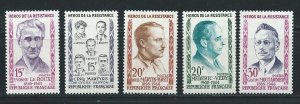 France 915-9 1959 Heroes set MLH