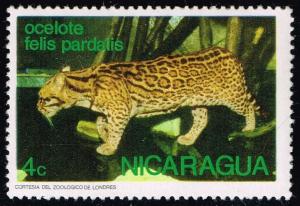 Nicaragua #949 Ocelot; Unused (0.25)