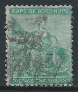 Cape of Good Hope, Sc #19, 1sh Used
