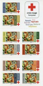 France Red Cross Stamps 2020 MNH Medical Health 10v S/A Booklet