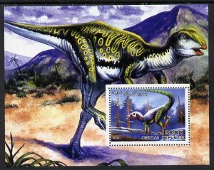 SOMALIA - 2002 - Dinosaurs #9 - Perf Souv Sheet - M N H - Private Issue