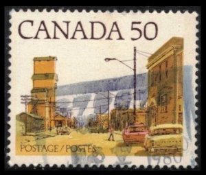 CANADA 1978 50c #723 USED MAIN STREET, PRAIRIE TOWN