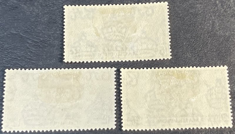 MAURITIUS # 208-210-MINT/HINGED--COMPLETE SET--1937