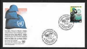 UN Vienna  90 Peace-Keeping FDC Geneva Cachet