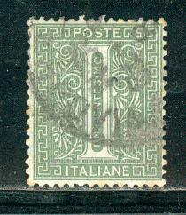 Italy Scott # 24, used