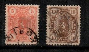 Finland Scott 26-27 Used VF (Catalog Value $27.00)