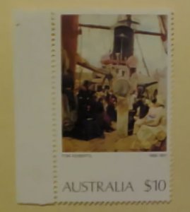 AUSTRALIA $ 10.00 FACE VAVE # 579 MINT NH