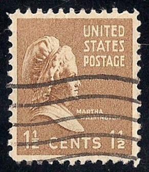 805 1 1/2 cent Washington Stamp used EGRADED SUPERB 99 XXF