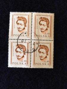 Poland – 1982 – Block of 4 Stamps – SC# 2536 - Used