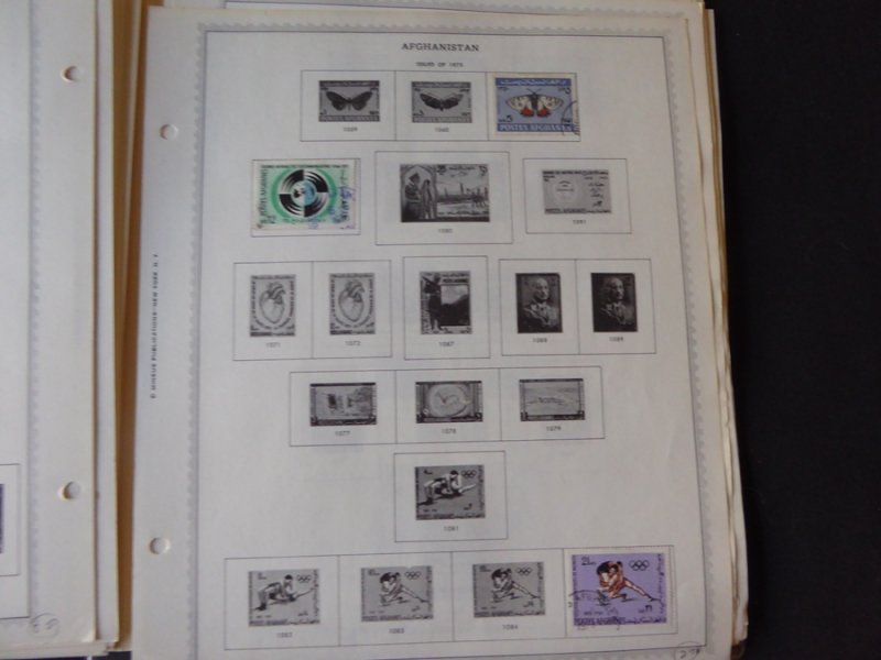 New Caledonia 1892-1984 Stamp Collection on Scott Intl Album Pages