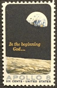 US MNH #1371 Single Apollo 8 SCV $.25 L18