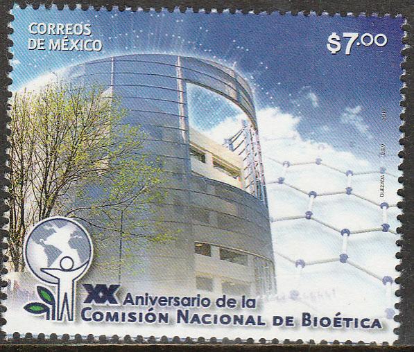 MEXICO 2776, NATIONAL BIOETHICS COMMISSION 20th ANNIV.. MINT, NH. F-VF.