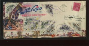 Puerto Rico Sanabria S1-15 Aerovias Nacionales Puerto Rico Inc Stamp & Cover Lot