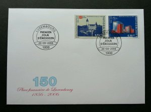 Luxembourg 150th Anniversary of The Financial Centre 2006 Bank (stamp FDC)