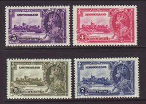 Newfoundland 226-229 Mint Hinged BIN