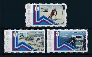 [75263] Grenada 2009 Olympic Games Vancouver Lake Placid Skiing Ski jumping  MNH