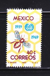 Mexico 1006 Set MNH ILO, Insects, Bees
