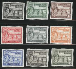 Turks & Caicos Scott 77-88 MNH** short set