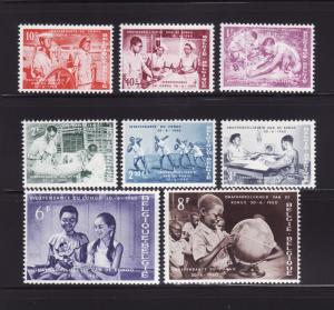 Belgium 545-552 Set MHR Various (A)