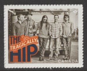 Canada 2656 The Tragically Hip P single MNH 2013