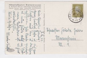 germany 1933 stamps card  ref 18896