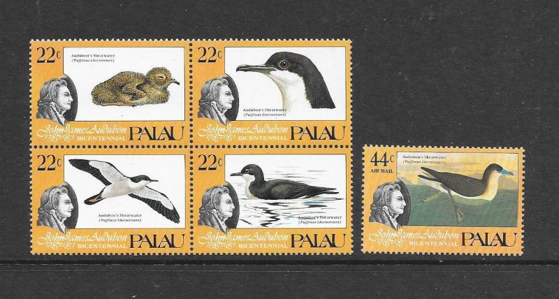 BIRDS - PALAU #66a,C5  MNH