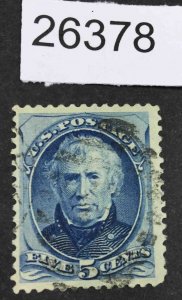 US STAMPS #185 USED   LOT #26378