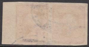 United States 320 U XF Plate #3222 imperf pair CV $60.00