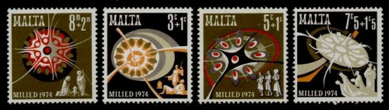 Malta B16-9 MNH Christmas, Star, Holy Family, Shepherds, Three Kings