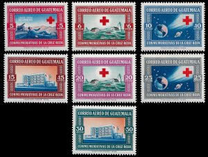 Guatemala 1960 Sc CB15-21 MNH vf 2014 SCV $17.50