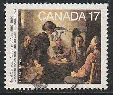 1980 Canada - Sc 849 - used VF - 1 single - Arts - Robert Harris