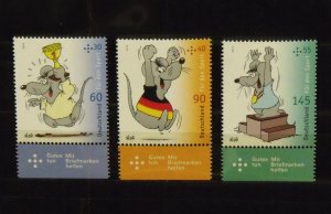 14434   GERMANY   MNH # B1090, B1091, B1092           CV$ 11.50