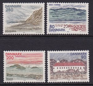 Denmark 655-658 MNH VF