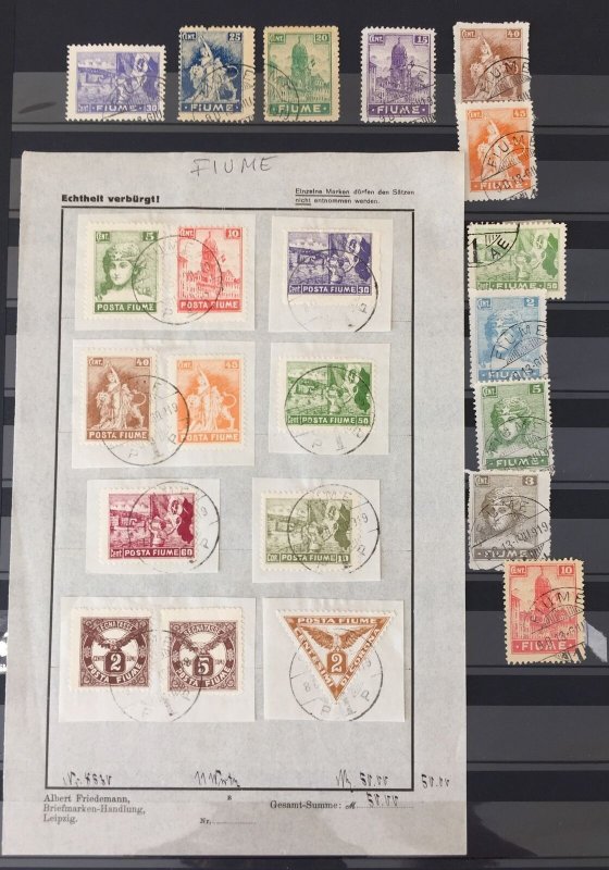 Austria Feldpost Bosnia Fiume Early M&U Collection (Apx 250) GM2211