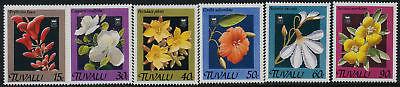 Tuvalu 549-54 MNH Flowers