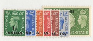 Oman Sc #35-41 set of 7 NH VF