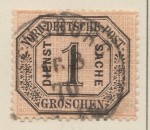 German States NORTH GERMAN CONFEDERATION 1870 1gr Used Stamp A29P39F37691-