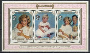 Aitutaki Stamp 367  - 84 Christmas & Birth of Prince Henry