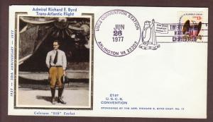 Admiral Byrd 1977 Colorano cover BIN 13054