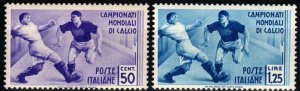 Italy #326-7 MNH CV $45.00 (X2306)